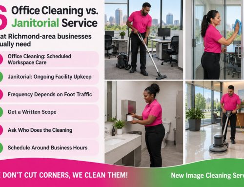Office Cleaning vs. Janitorial Service: What Richmond-Area Businesses Need